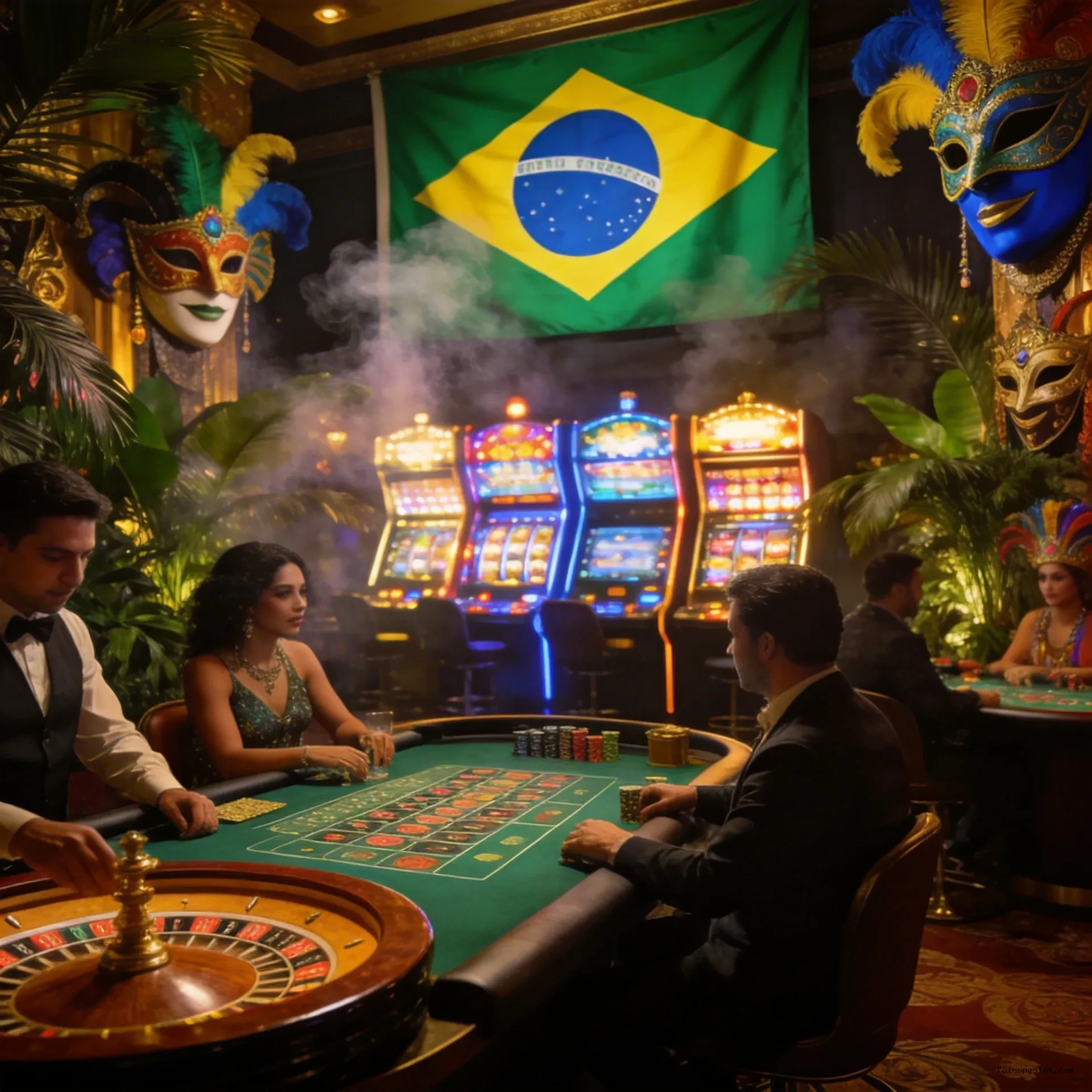 Imagem promocional da Foxespg mostrando a plataforma e suas vantagens